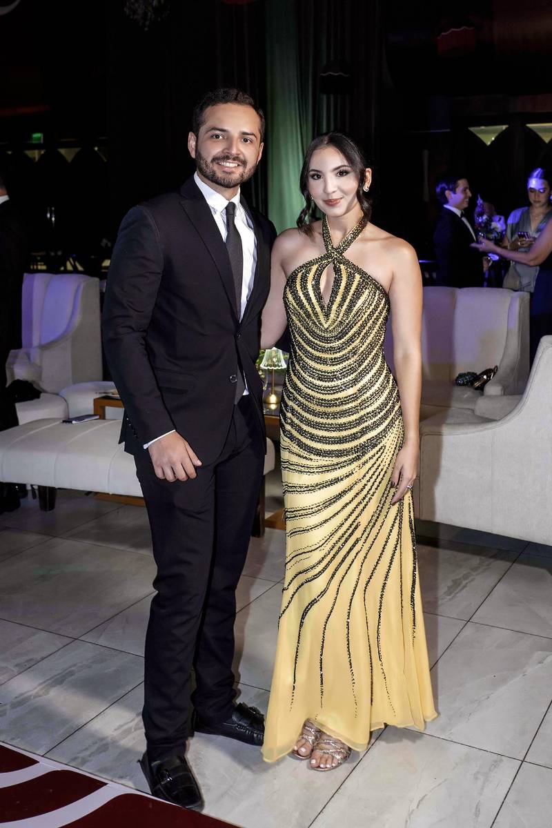 Pompilio Amador y Camila Acosta.