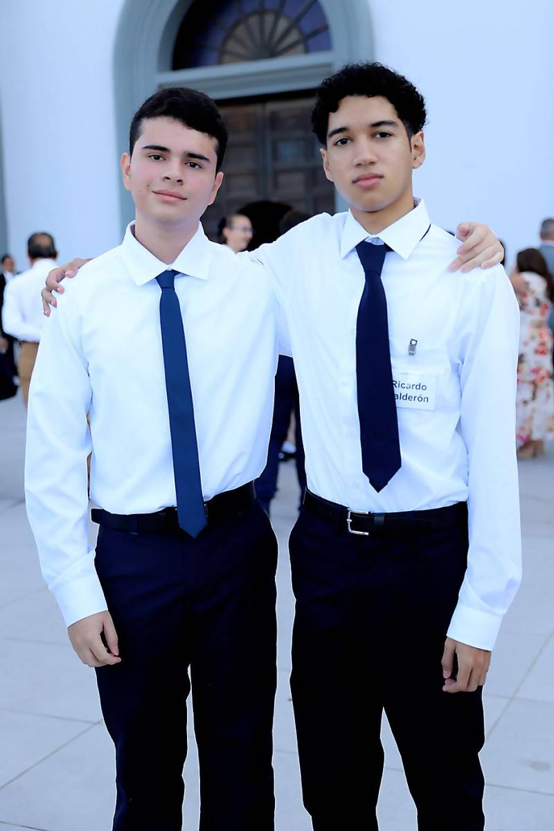 Emilio Reyes y Ricardo Calderón