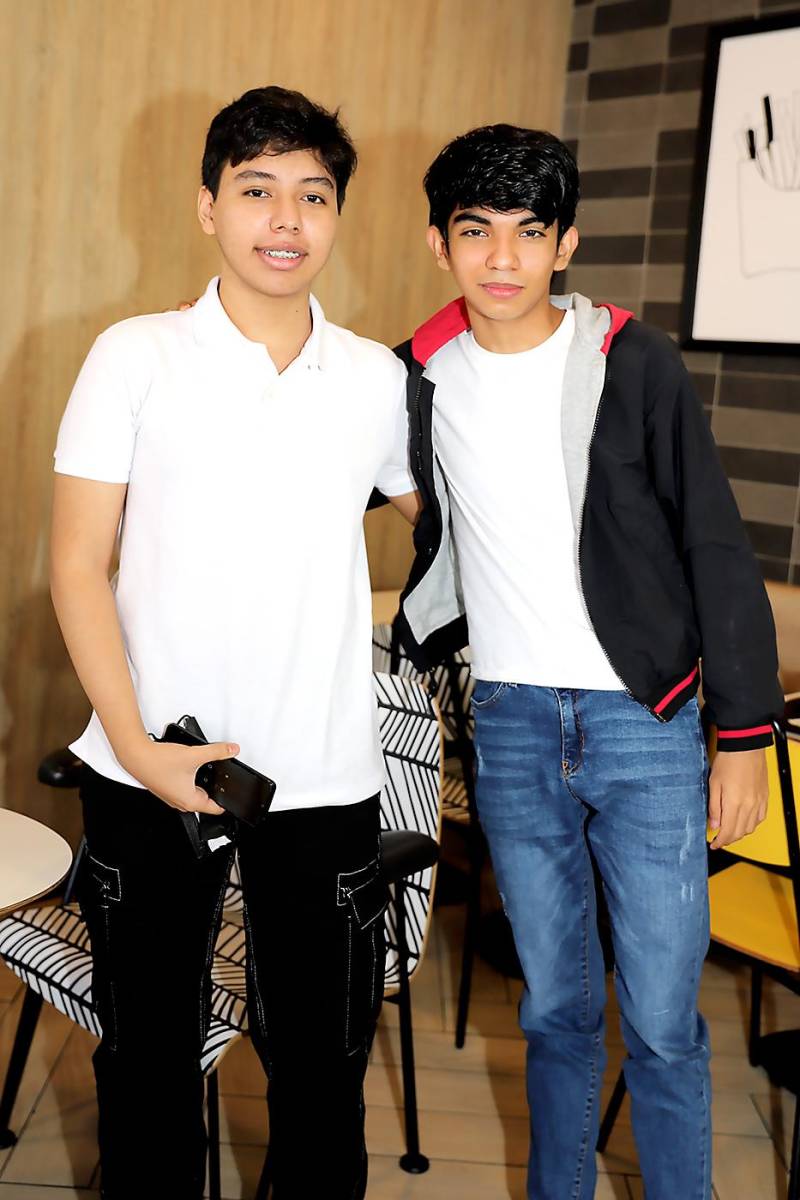Sergio Tercero y Cristopher Rodríguez