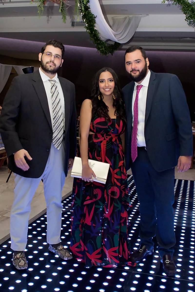 Joaquín Nodarse, Fátima Murphy y Luis Rodríguez
