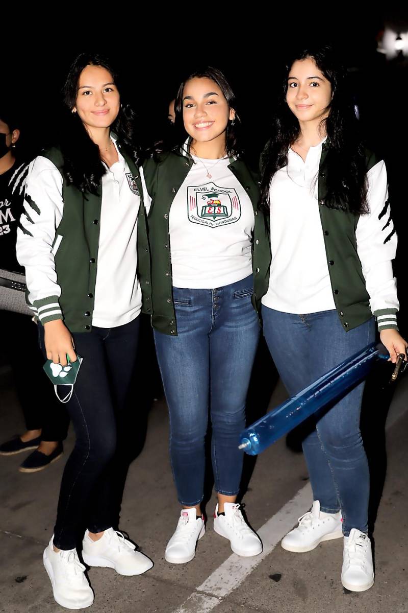 Jennifer Rivera, Lucía Aguilar y Miah Sánchez