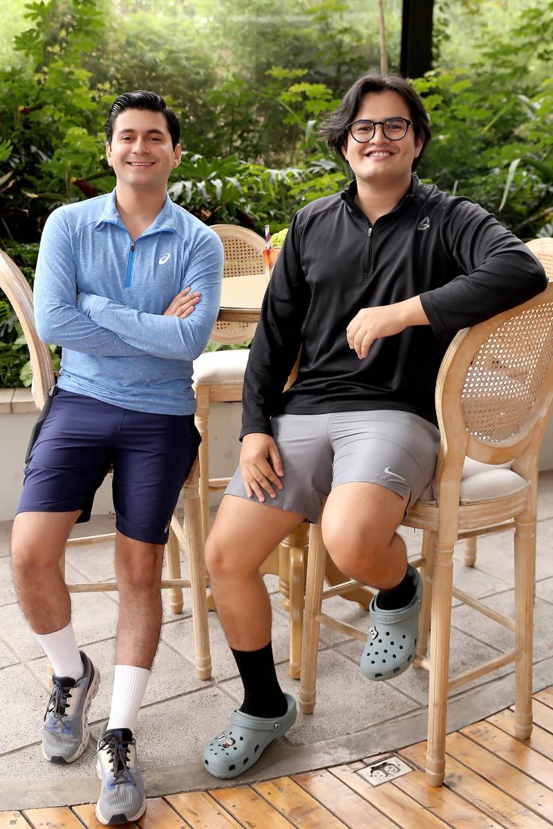 Karlo Rodríguez y Yoel Flores.