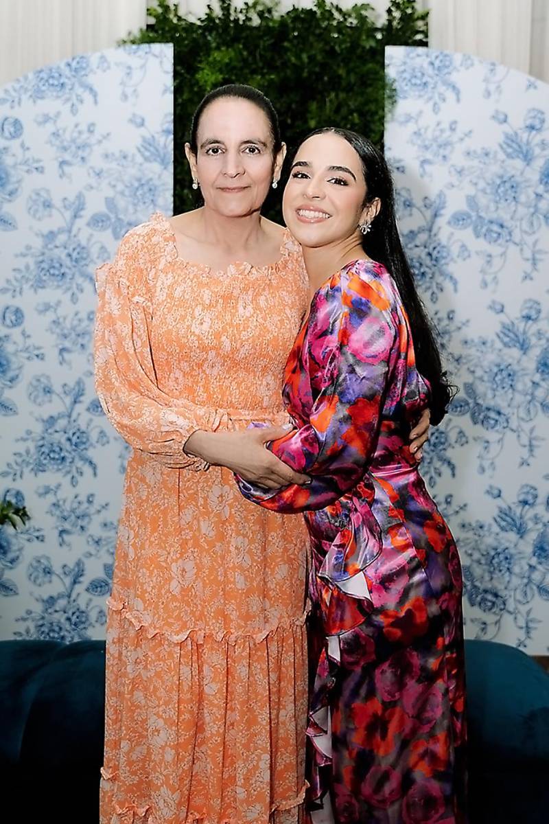 Lizeth Cardona y su hija Susana Gamero.