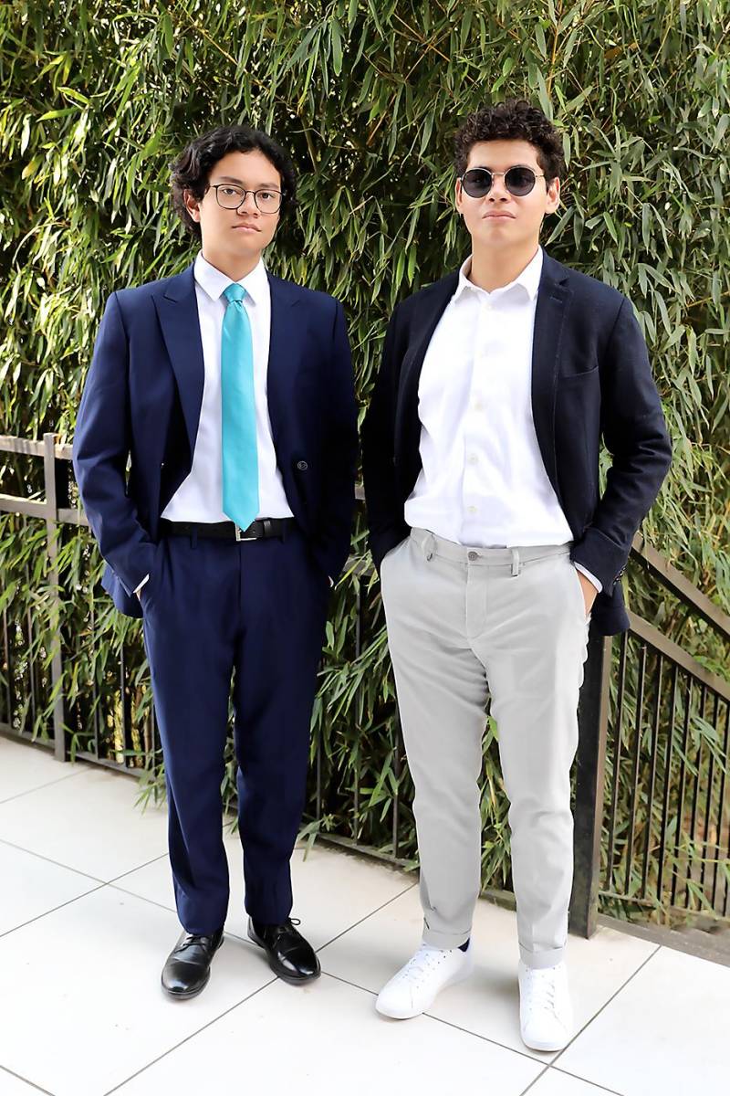 César Santos y Elías López
