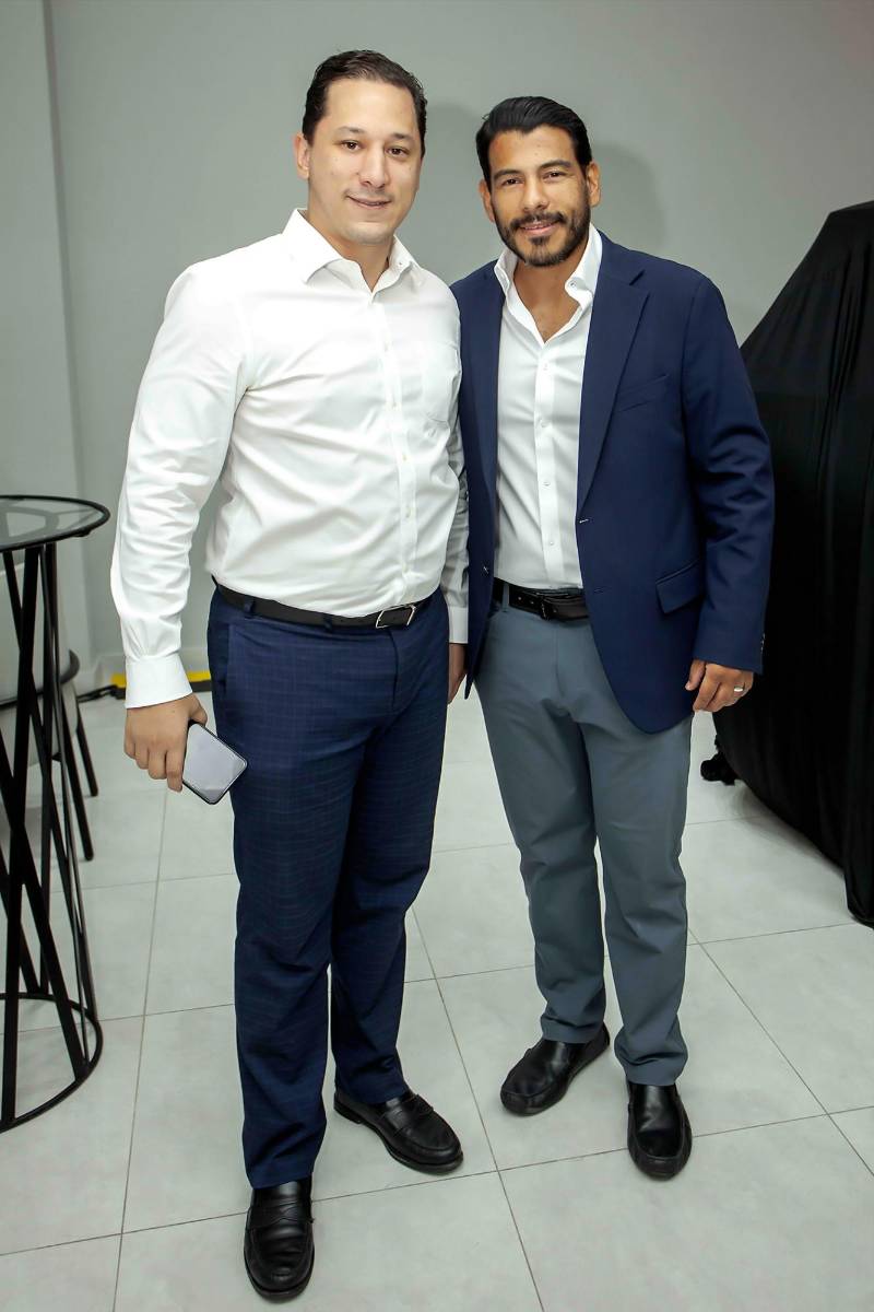 Karim Qubain y Rafael Kafie.