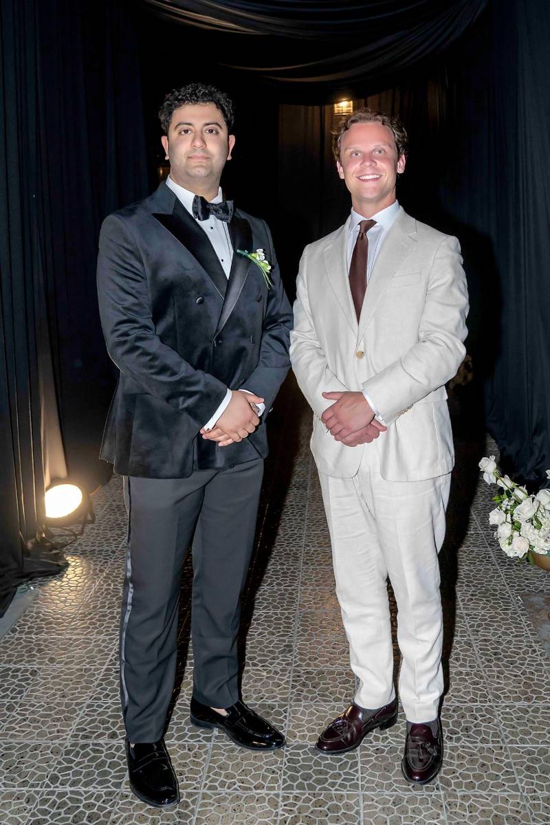 Ibraheem Murtaza y Jack Higgins.