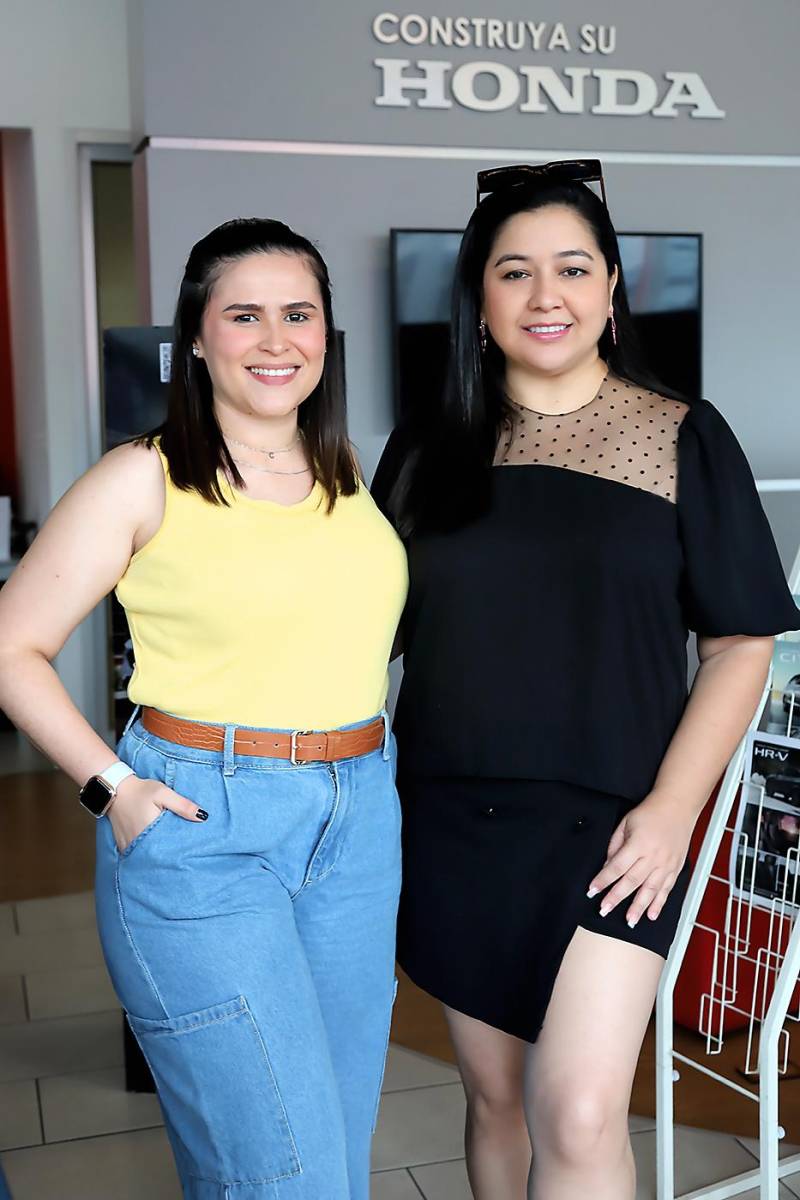 Camila Blanco y Gizelle Lanza.