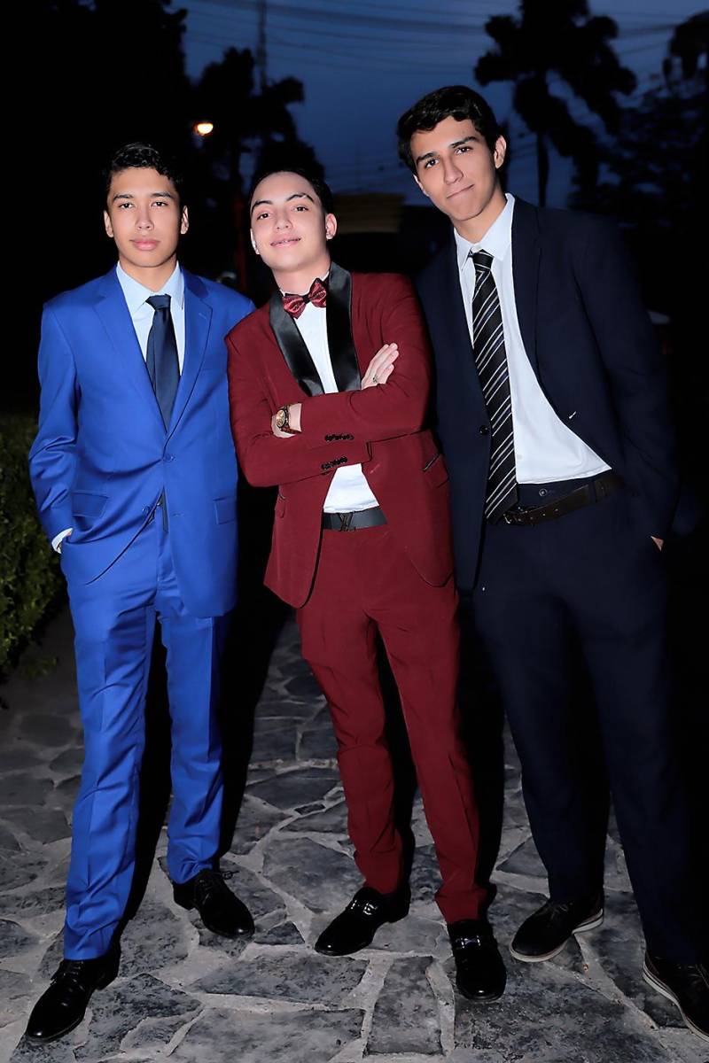 Christian Midence, Óscar Tilguant y Sebastián Kafarela.
