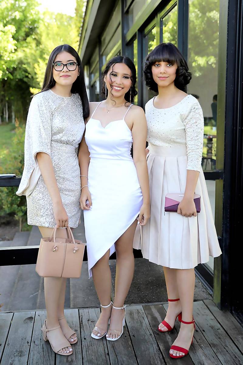 Jimena Sagastume, Ammy Avila y Mary Flores