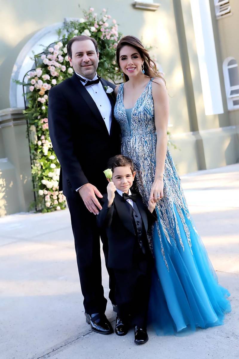 Oscar Enrique,, Daniela y Daniel Enrique Kafati