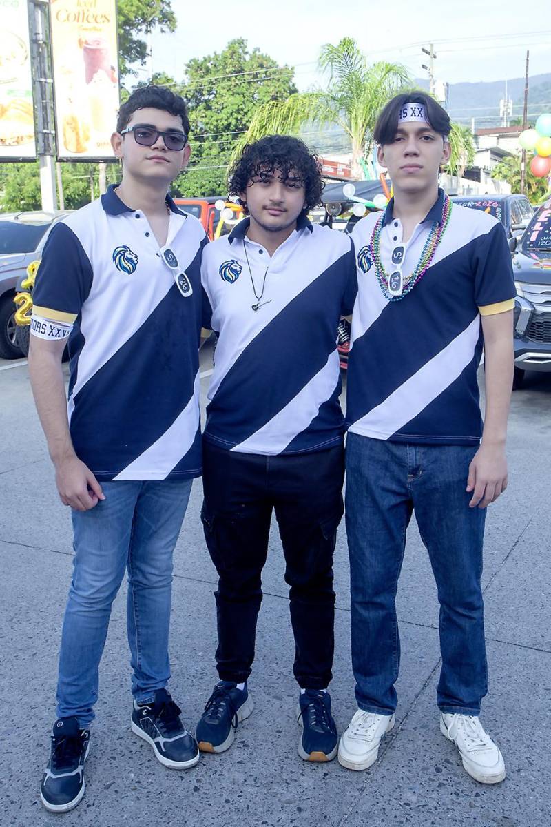 Kennet Lara, Carlos Villar y Juan Diego Rivera.