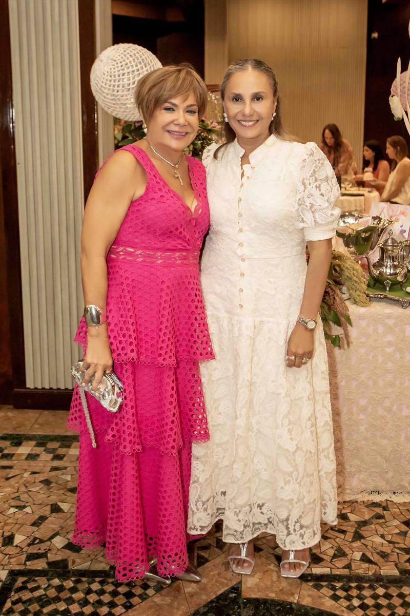 Pamela Vaquero y Wanda Mainardi. 