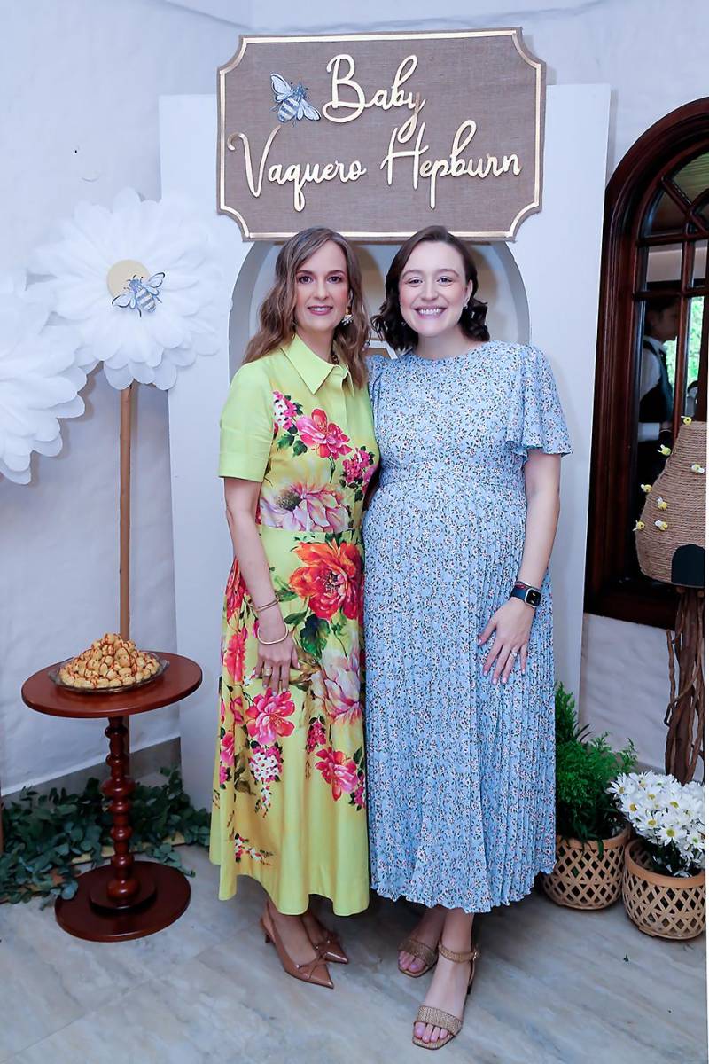 Elena Hepburn y Arabella Hepburn de Vaquero.