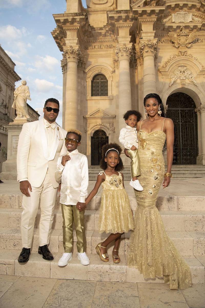 Ciara y su familia.