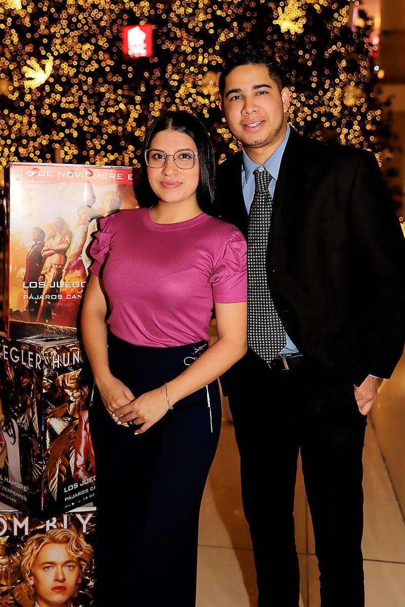 Karen Hernández y Leandro Tejeda.