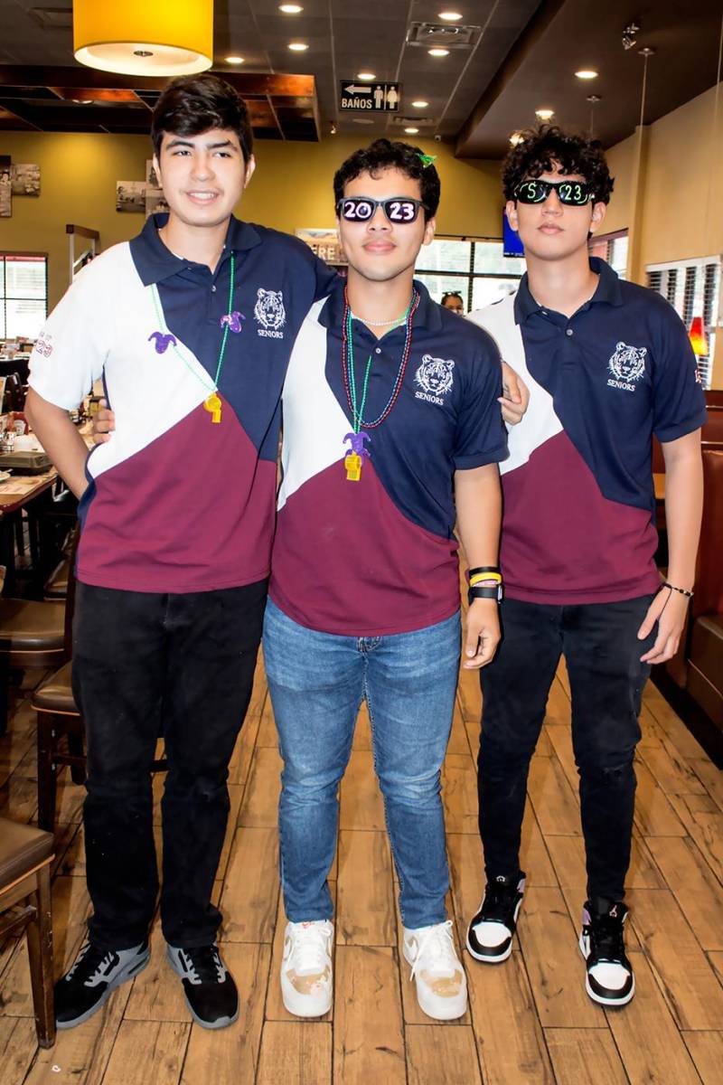 Oswaldo Dacosta, Diego Lemus y Carlos Matute.