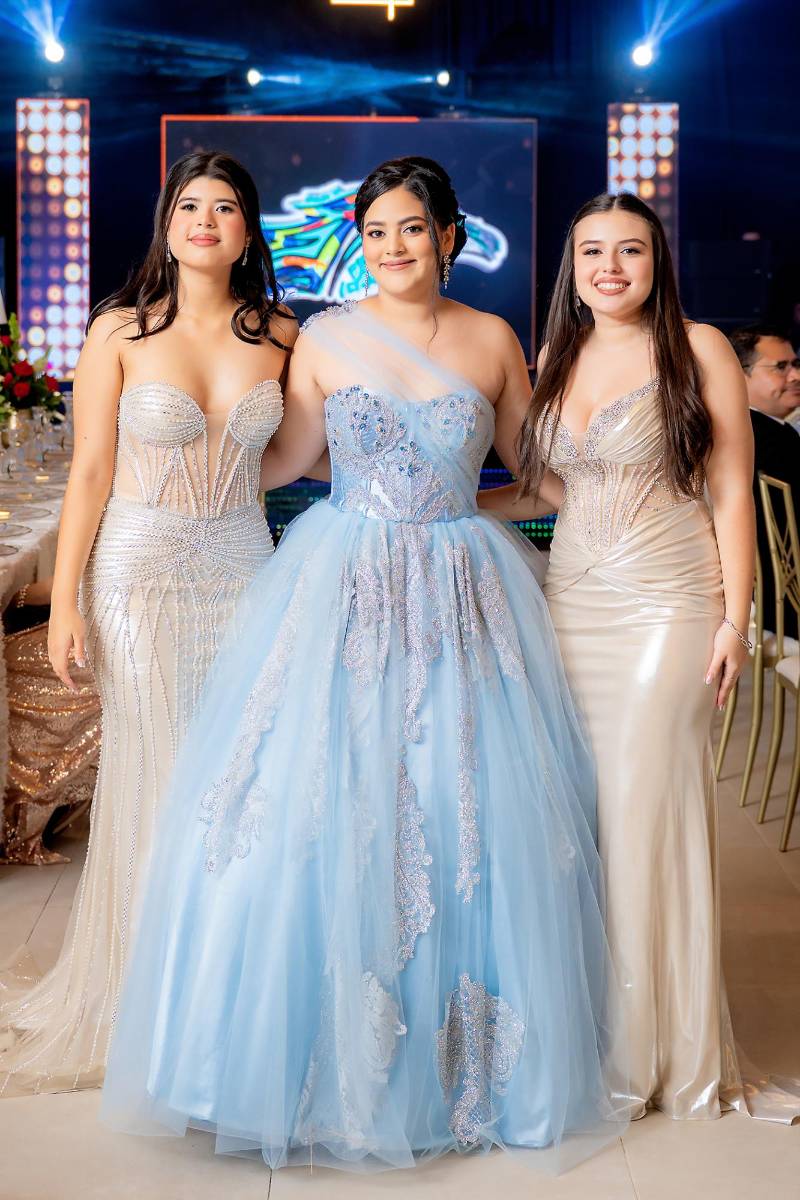 Emilia María Hernández, Luisa Guevara Flores y María Camila Barroso