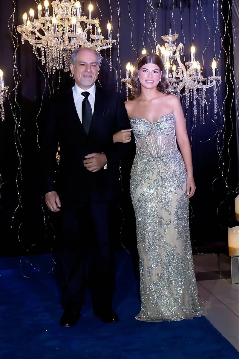 Bassam Dib y su hija Mary Ann Dib.