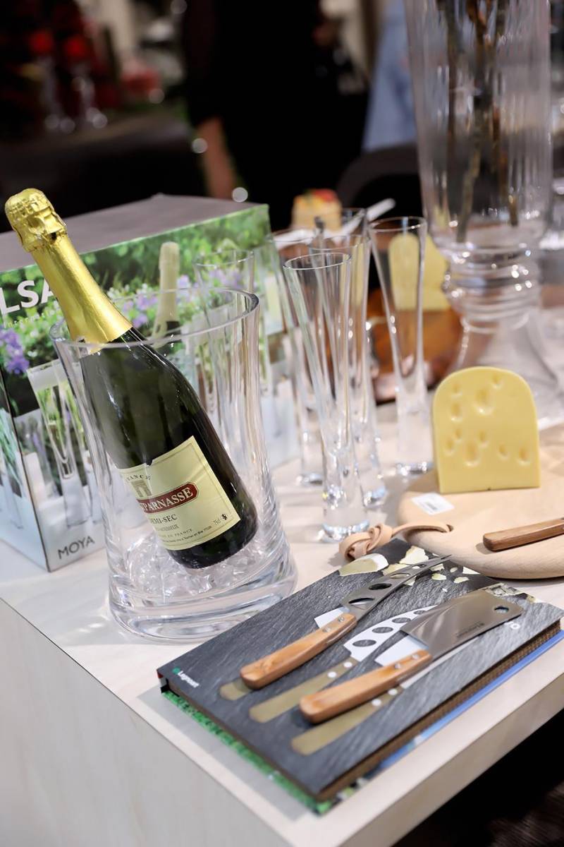 Las invitadas adquirieron piezas decorativas, barware y tableware con descuentos especiales con tarjetas BAC