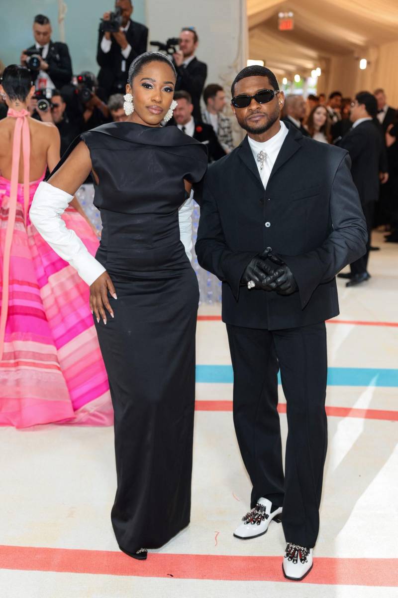 Bianca Saunders y Usher 