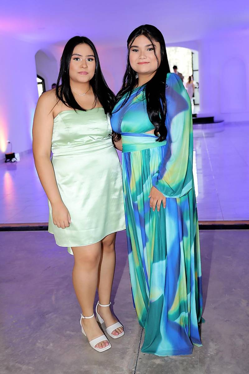 Valerie Bulnes y Milcka Bonilla.