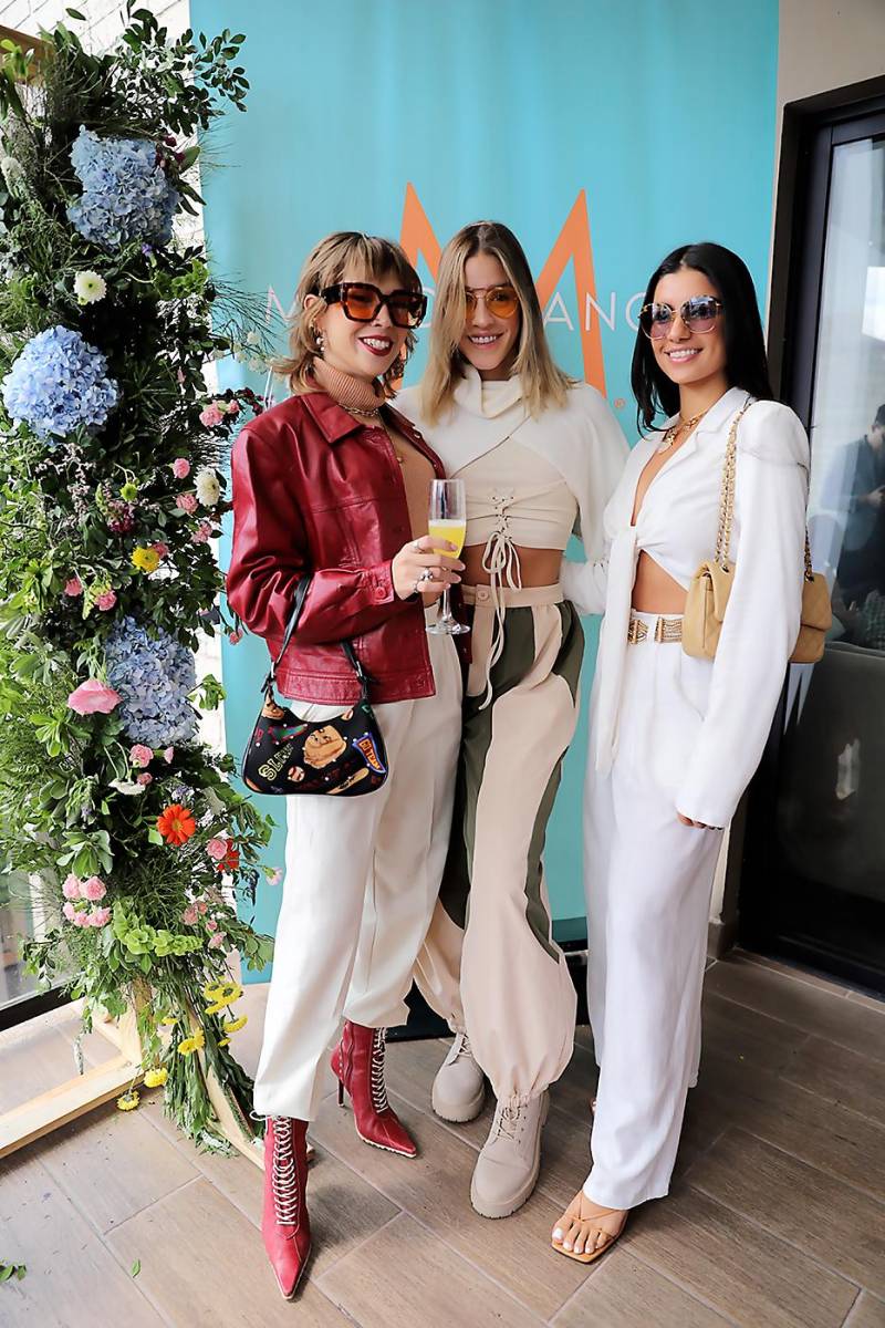 Nicole Corrales, Ana Florencia y Elena Lama