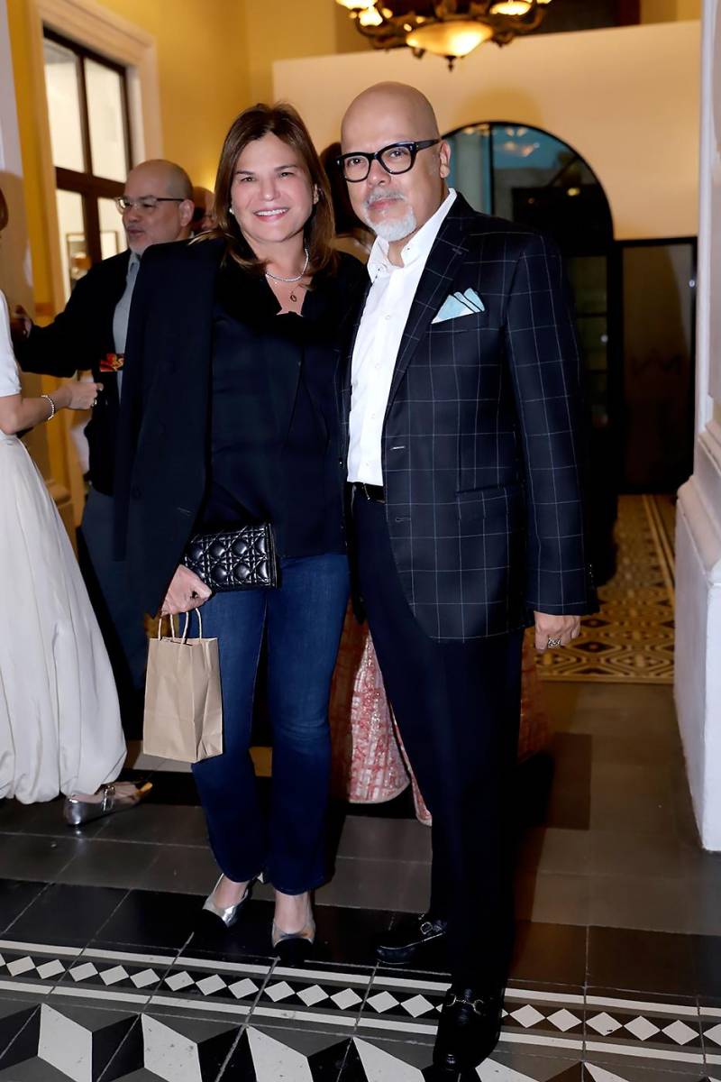 Aline Flores e Iván Cáceres.