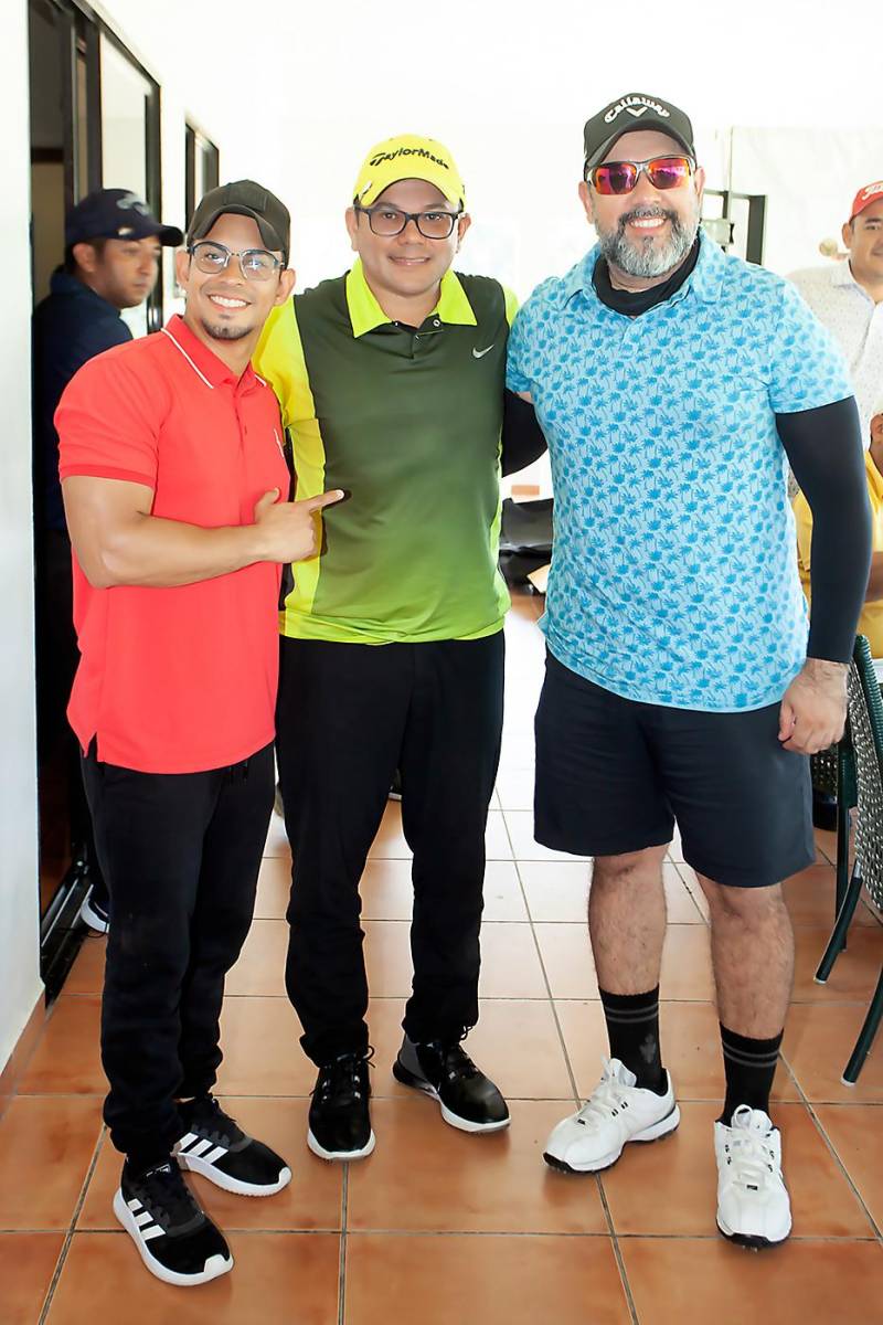 Isaac Maldonado, Walter Murillo y Alex Pacheco.