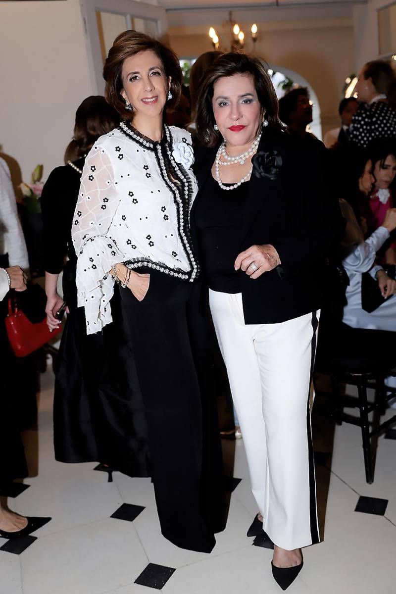 Titi Kafie y Marcela Melara 