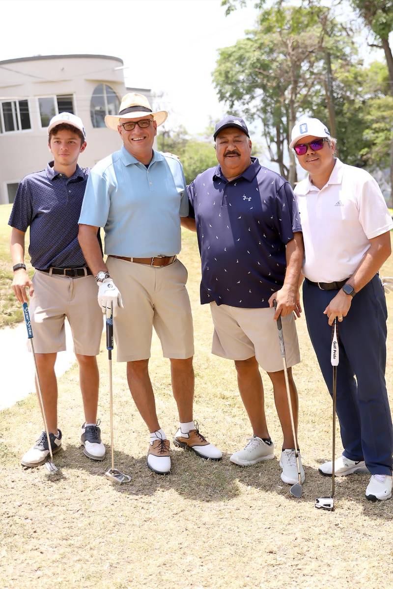 Gustavo Suazo, Renato Gallardo, Carlos Salgado y Allan Monroy.