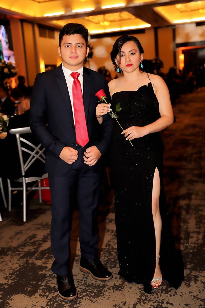 Axell Alvarado y Ana Hernández.