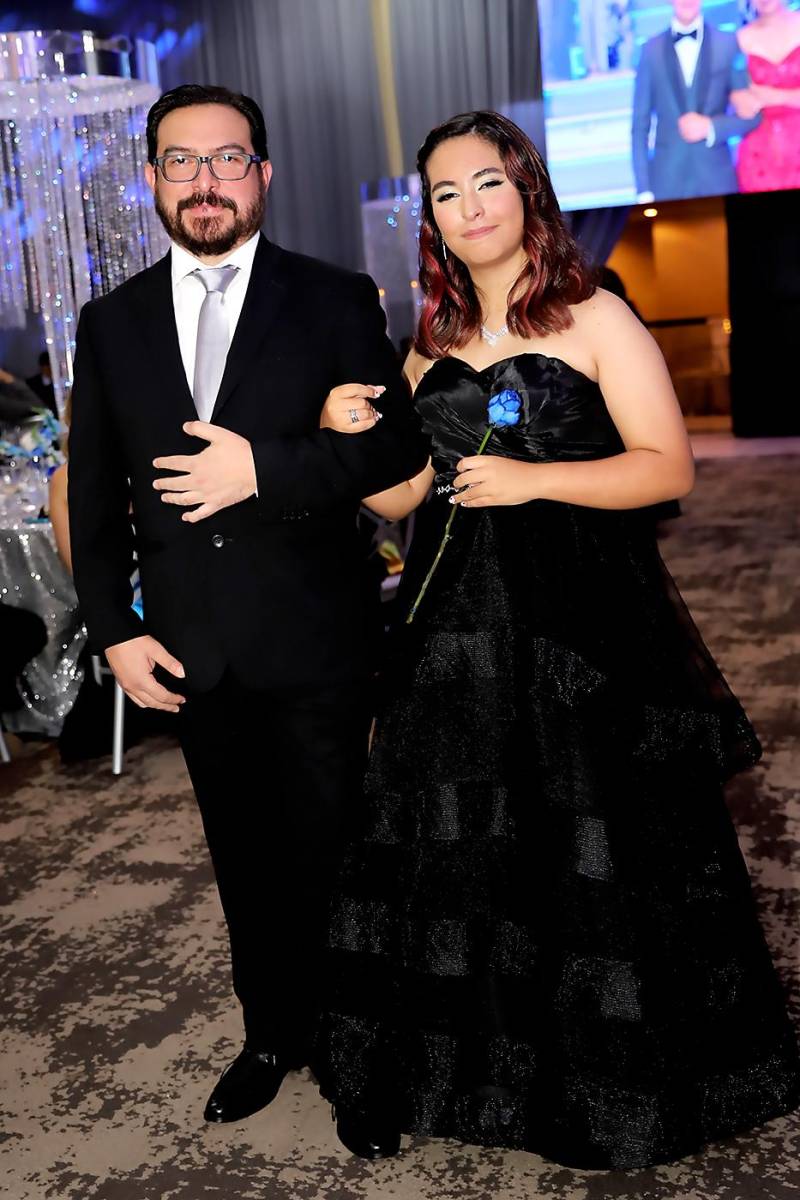 Jorge Chavarría y su hija Alyssa María