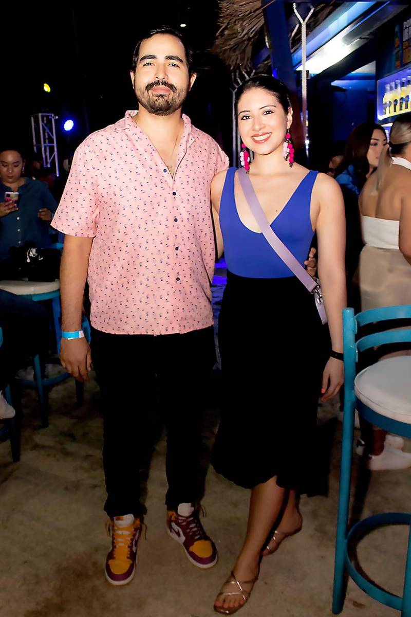 Kevin Molina y Sherly Madrid.