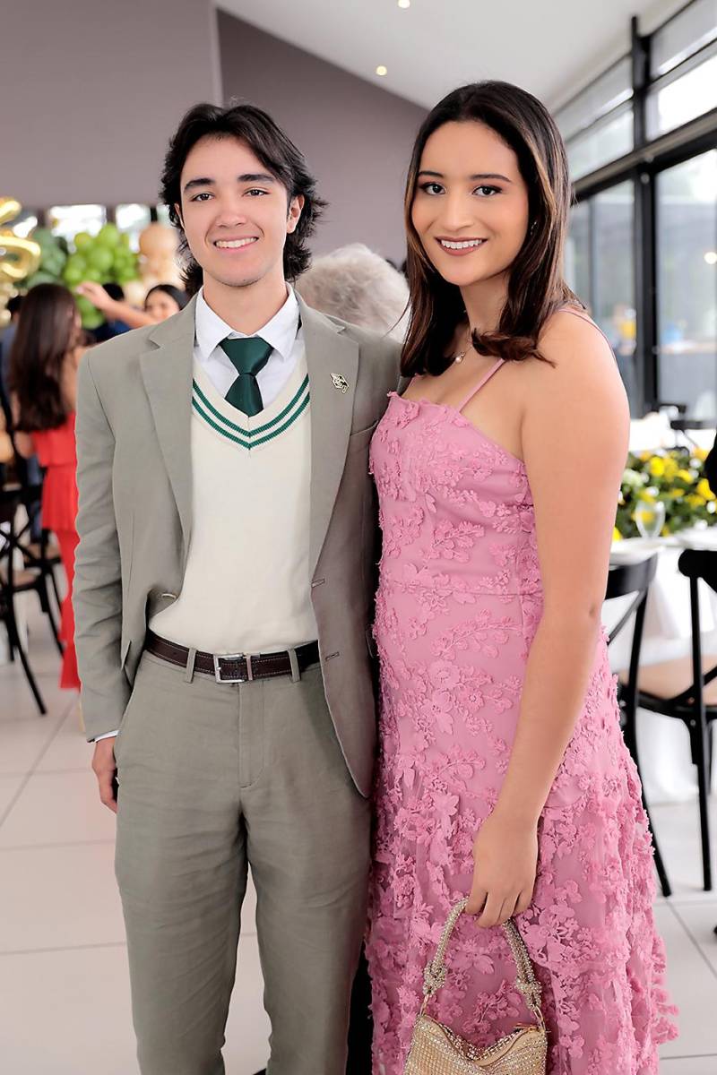 Emilio Soley y Andrea Elvir.