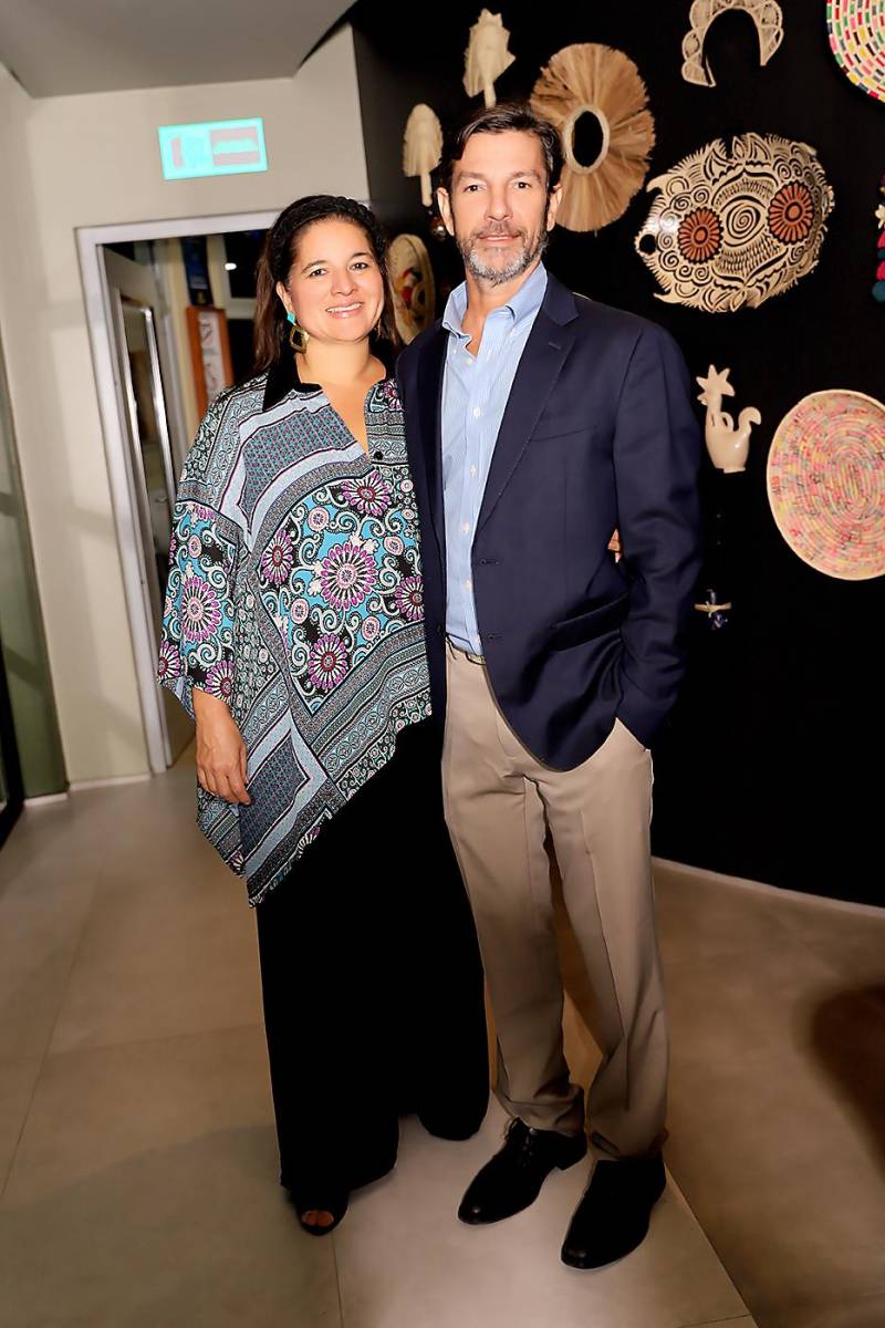 Carolina y Javier Villeda.