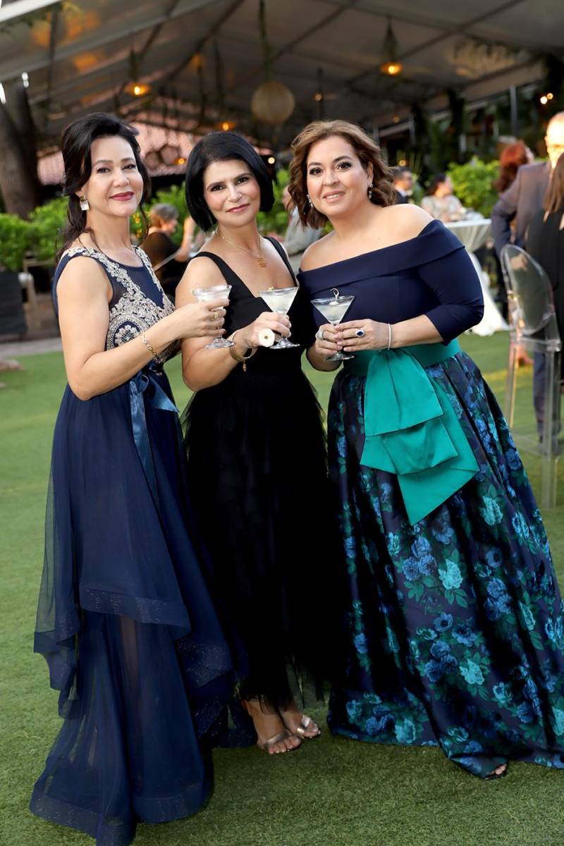 Karla Brower, Alejandra Cruz y María Gabriela Zelaya