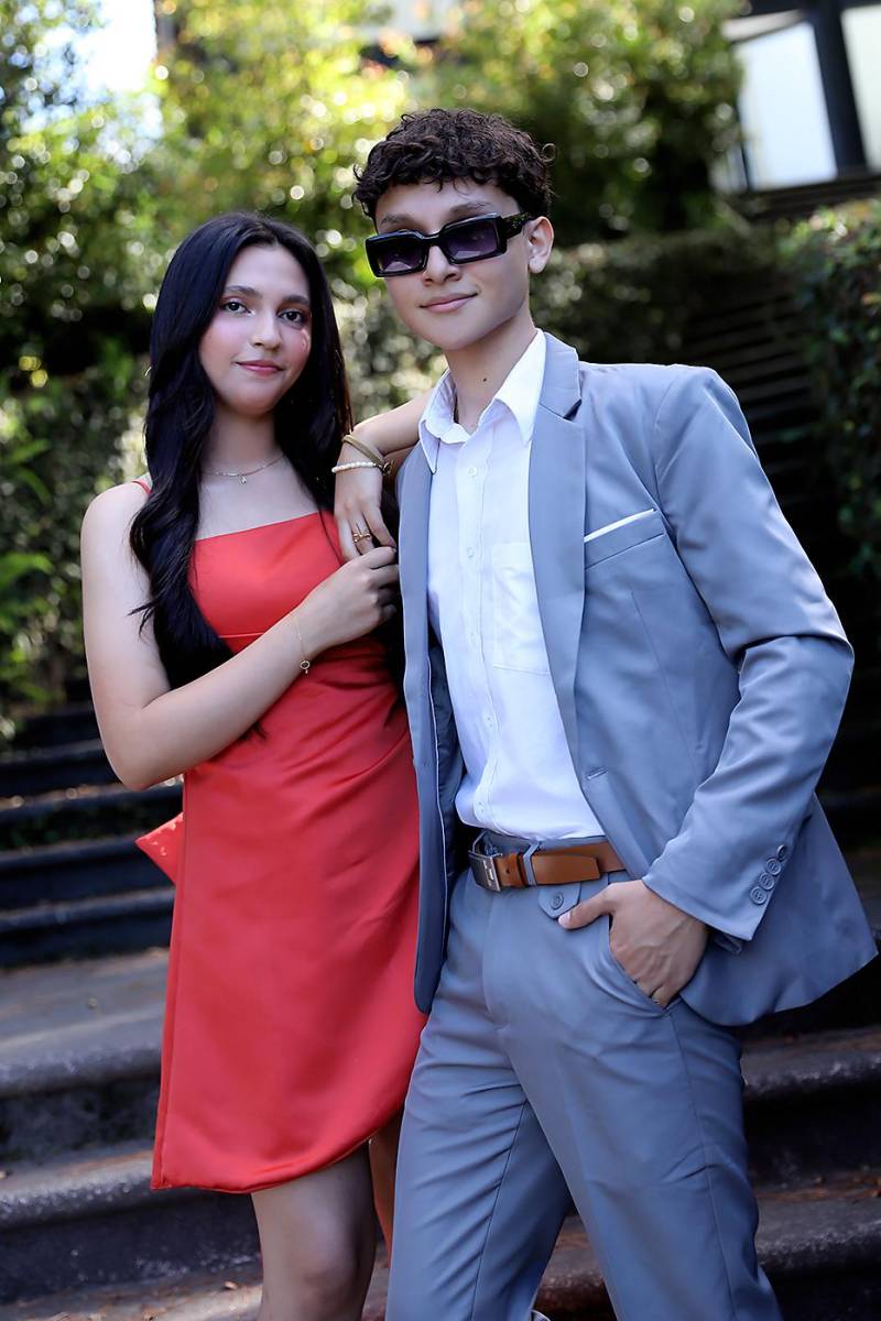Ashley Midence y Alejandro Ramírez.