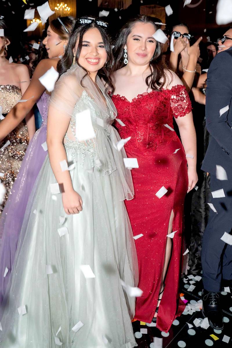 Valería Fernández y Lourdes Gutiérrez.