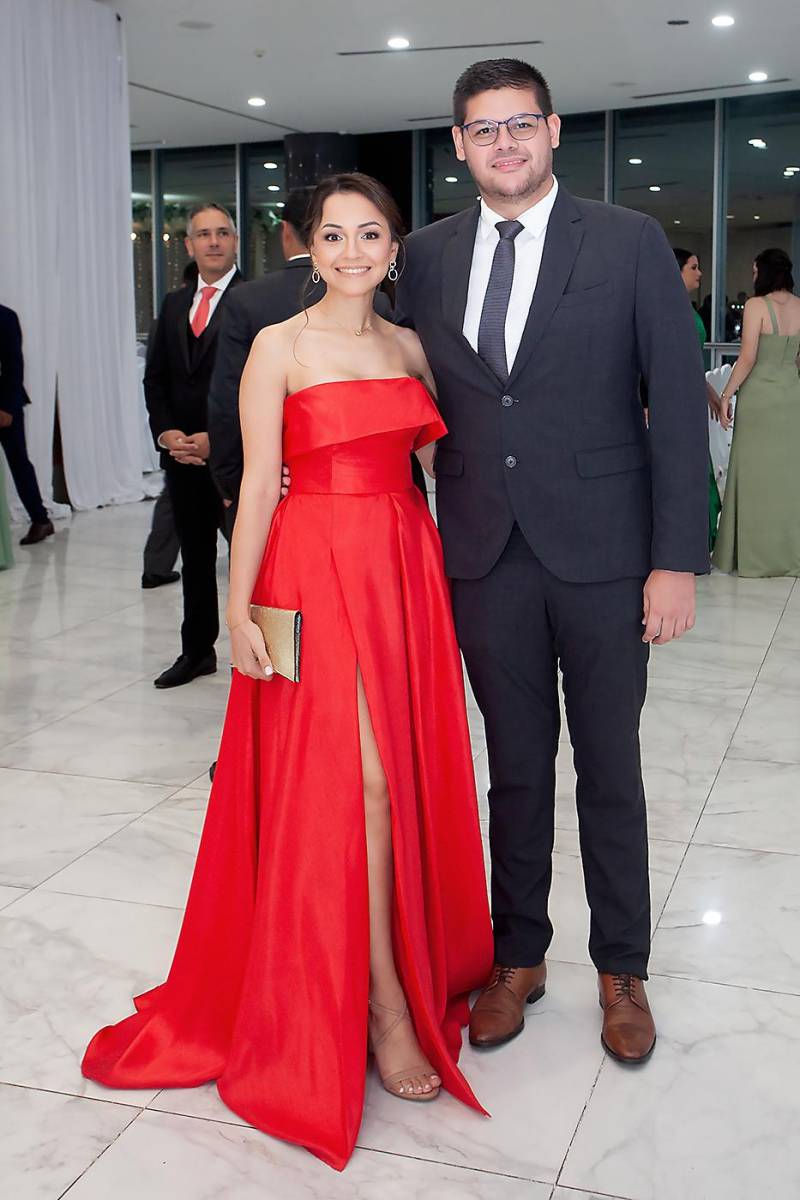 Stephanie Rodríguez y Oscar Cardona.