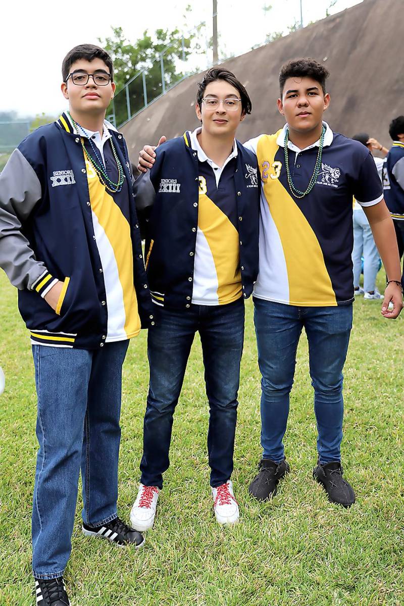 Fernando Fiallos, Alejandro Mejía y Diego Baquis