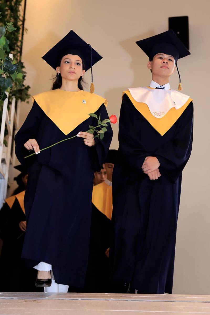 Nahomi Baquedano y Daniel Cao.