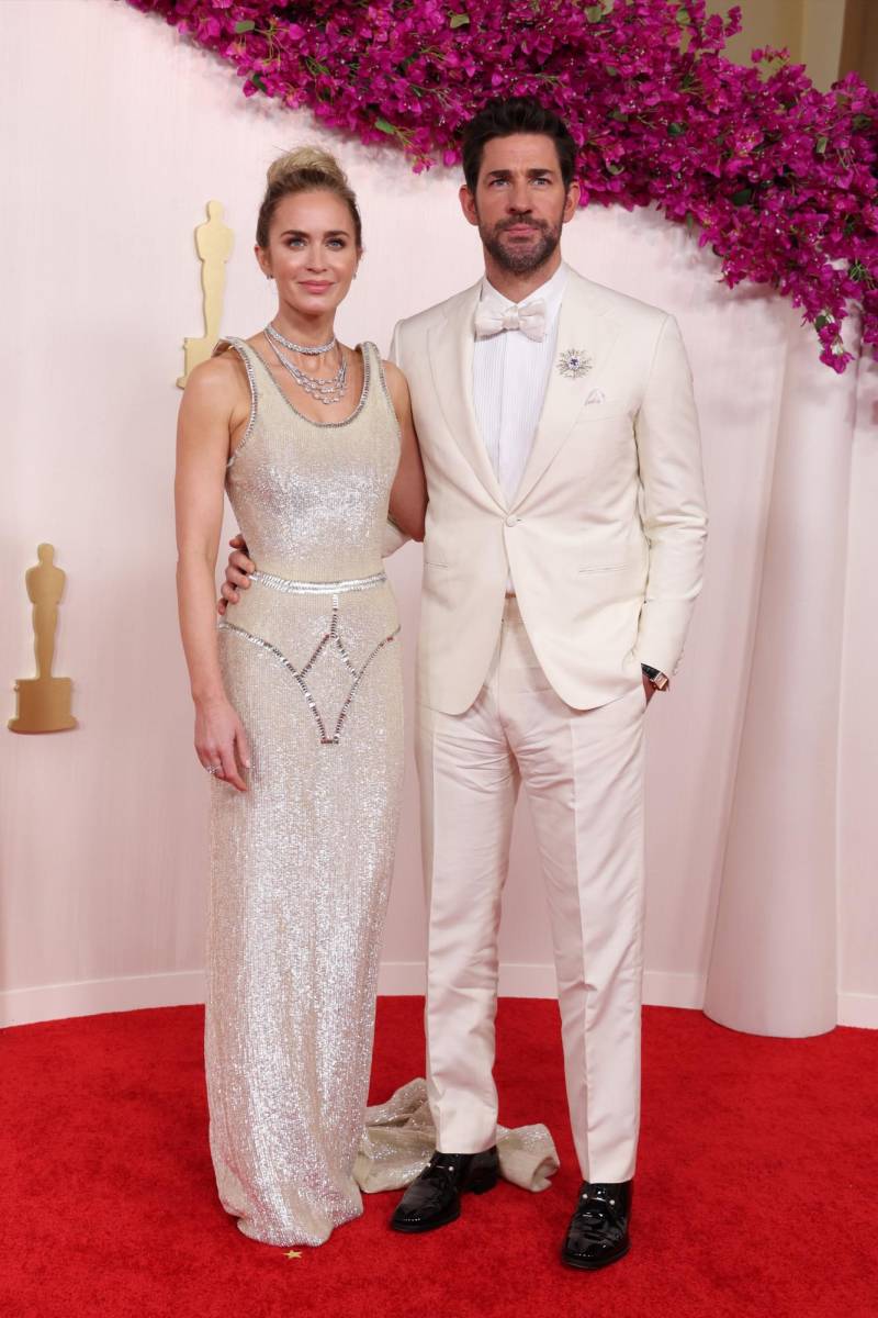Emily Blunt y John Krasinski.