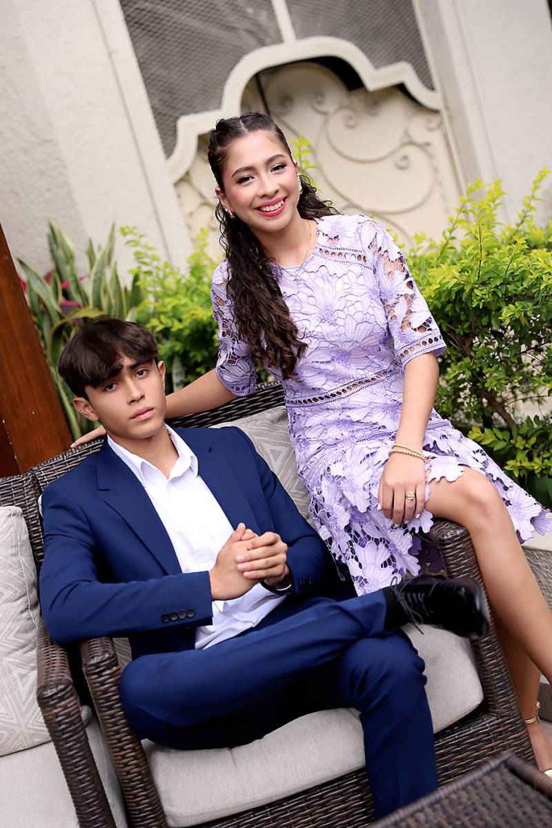 André Hernández y Yolana Henríquez. 