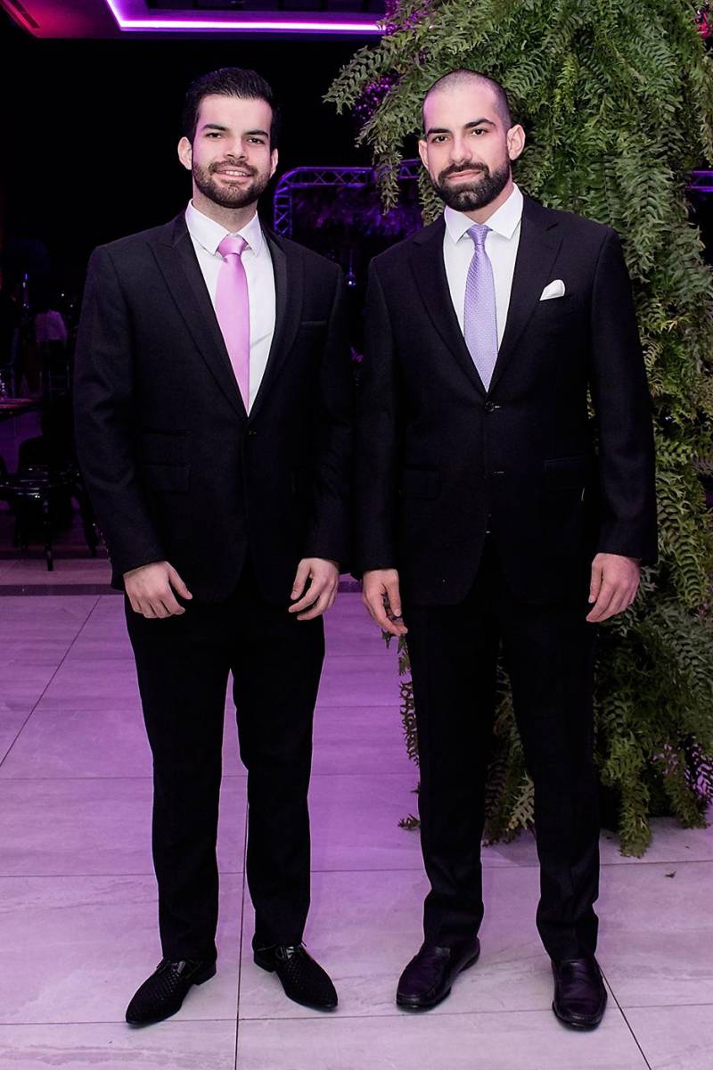 Vladimir Castillo y Mateo Emilio Yíbrin.