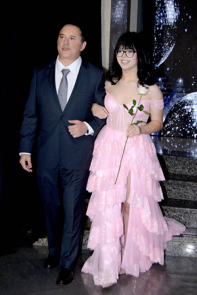 Arturo Di Stefano con su hija Katina 
