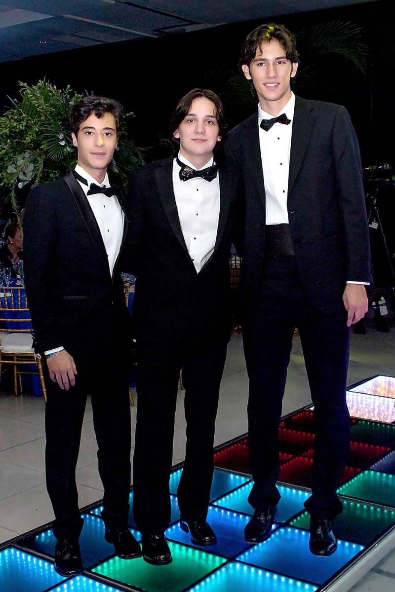 Felipe Jarufe, Anthony Berkeley y Arezzio Rietti.