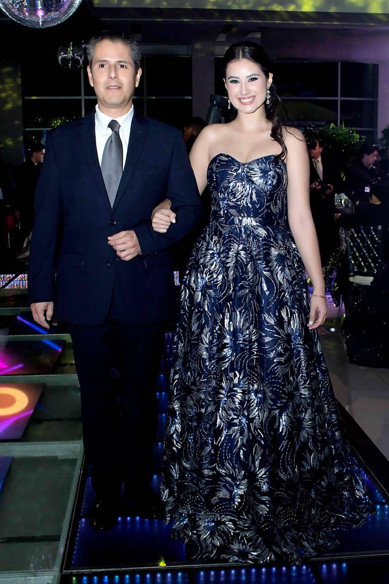 José Carlos y su hija Ana Lucia Morales