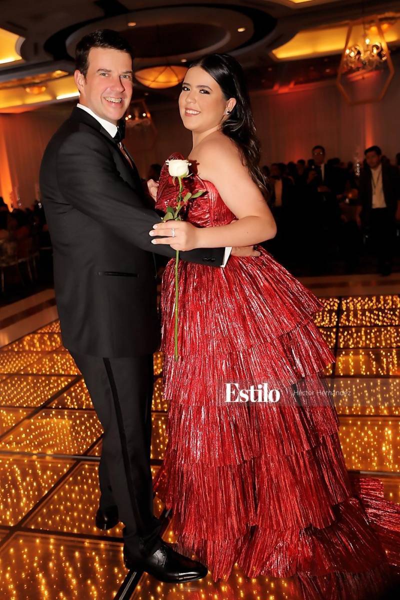 Juan Carlos Melara y su hija Irene