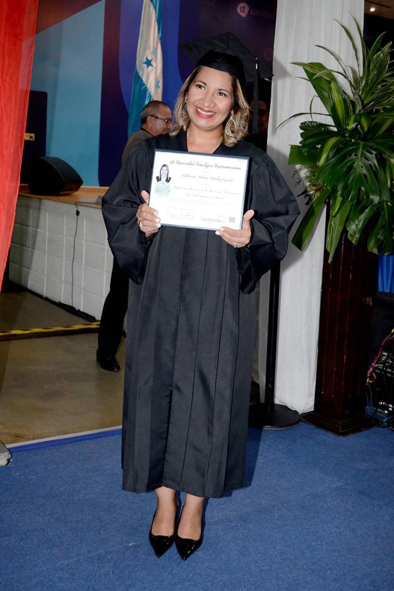 Graduaciones de Posgrado de UNITEC de Tegucigalpa 2025