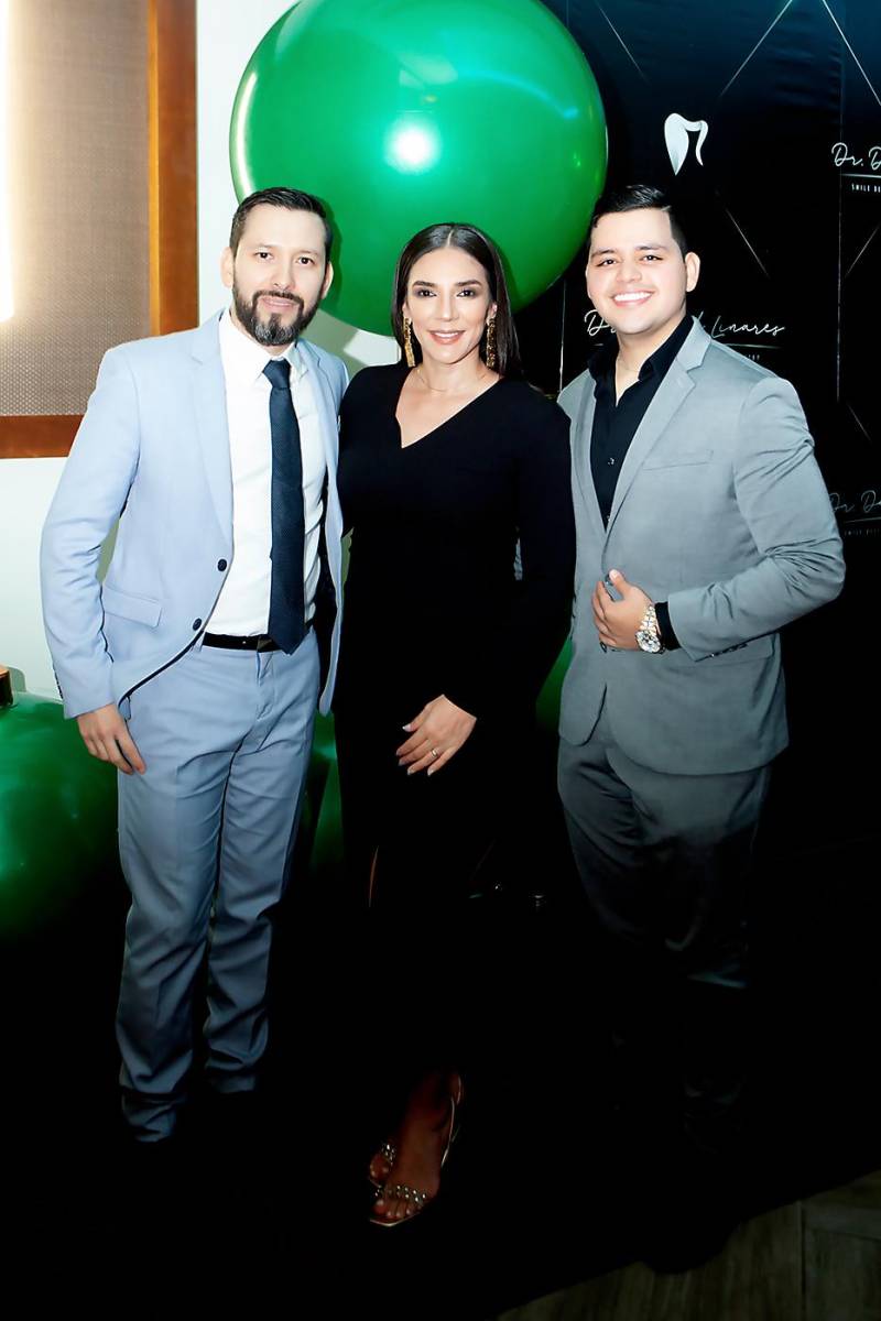 Josué Mejía, Holda Barrientos y Walther Pineda.